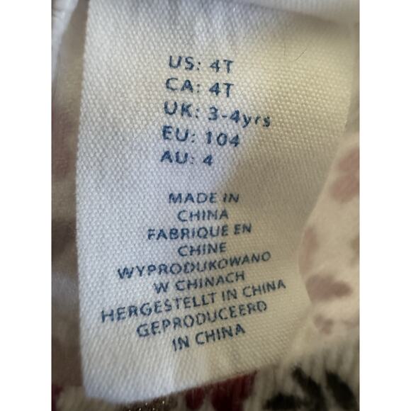 The Prairie By Rachel Ashwell Girls 4T Floral Fall Squirrel Corduroy Dress #5475 - Picture 9 of 10